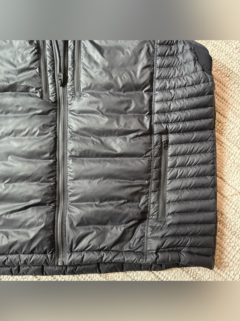 Kuhl Projekt Spyfire Vest Mens XXL Black Down Puffer Full Zip Goose Down - Picture 5 of 15